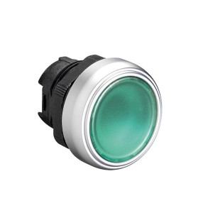 przycisk zielony podświetlany LPCBL103