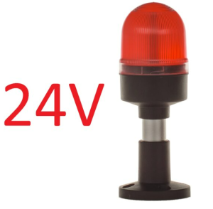 sygnalizator świetlno dźwiękowy FL701 24V czerwony