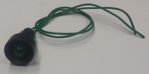 lampka LED ø10 zielona 24VAC/DC