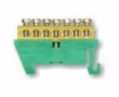 listwa zerowa TH-35-7 zielona