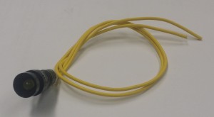 lampka LED ø5 żółta 24VAC/DC